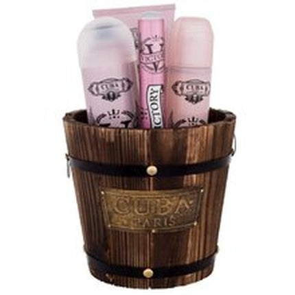 Cuba Victory Gift Set Eau De Parfum 100 Ml Eau De Parfum 35 Ml Body Spray 200 Ml And Body Lotion 200 Ml