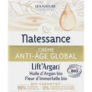 Natessance Lift'argan Global Divine Anti-Aging Cream for Age 30 and Above 50ml