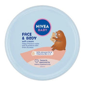 Nivea Moisturizing Face And Body Cream Baby Face & Body Soft Cream 200 Ml
