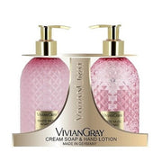 Vivian Gray White Musc Ananas Cream Soap Hand Lotion Set