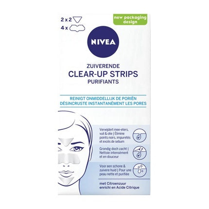 Nivea Purifying Clearup Strips For Effective Pore Cleansing