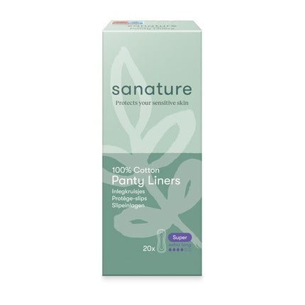 Sanature Cotton Incontinence Pads Super Box Ideal For Maximum Protection