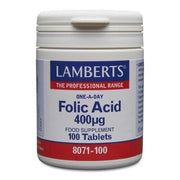 Lamberts Folic Acid 400mg