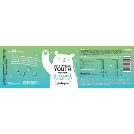 Hyaluron Skin Vitamin Gummies with Zinc - Hey Flawless Bears with Benefits