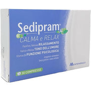 Montefarmaco Otc Sedipram Calma E Relax 30 Tablets