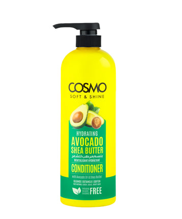 Cosmo Soft & Shine Hydrating Avocado & Shea Butter Hair Conditioner 338 Fl Oz
