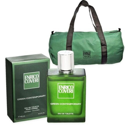 Perfume Man Coveri Green Contemporary Edt 100ml+Samples And Bag Gift