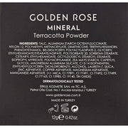 Golden Rose Mineral Terracotta Powder 09