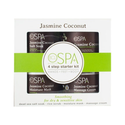 Bcl Spa Jasmine Coconut Skin Smoothing 4 Step Starter Kit