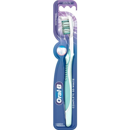 Oral-B Toothbrush Complete 3d White 35 - Medium Bristles For Naturally White Teeth