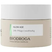 BIODROGA Bioscience Institute Slow Age 24H Care Rich 50ml Anti-Ageing Moisture Reduces Lines & Wrinkles Gives Energy With Black Forest Complex for Vital Skin