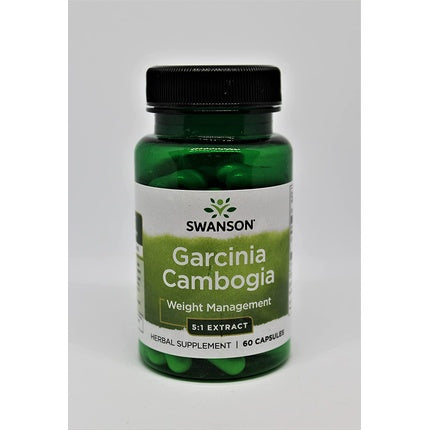Swanson Garcinia Cambogia 5:1 Extract 80mg 60 Capsules