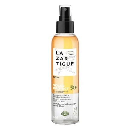 Lazartigue Solar Protect Water Spf50+ 150ml - Protective Water For Scalp And Hair