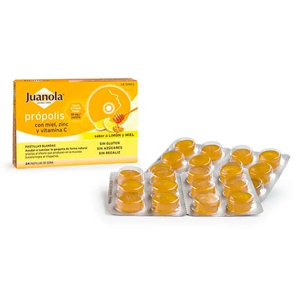 Juanola Juanola Propolis Honey Zinc Vitamin C 24 Units