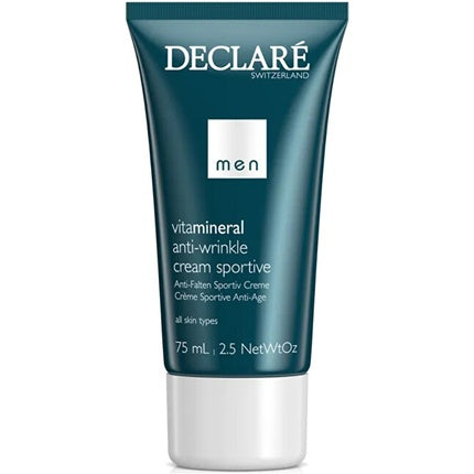 Declar Antiwrinkle Cream For Men Vitamineral Antiwrinkle Cream Sportive 75 Ml
