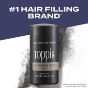 TOPPIK Hair Building Fibers Grey 27.5g