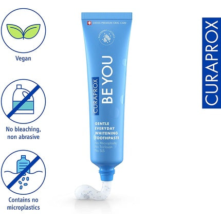 Curaprox Be You Blackberry Whitening Toothpaste with Blackberry and Licorice Flavor 60ml - Blue
