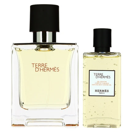 Hermes Terre D'Hermes Eau De Toilette Spray Set 100ml + Shower Gel 80ml