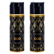 NASEEM Oud Alcohol Free Body Spray Oriental Woody Scent Men's Women’s Fragrances 6.8 Fl Oz