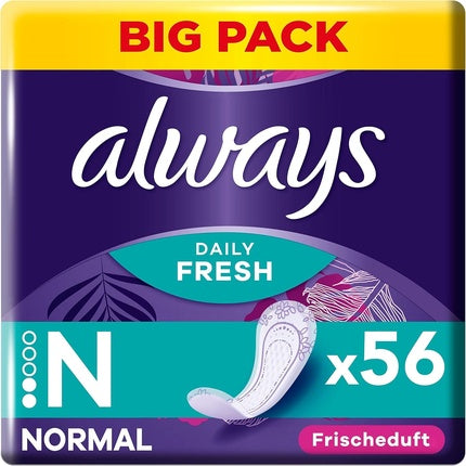 Always Fresh & Protect Normal Panty Liners Big Pack 56