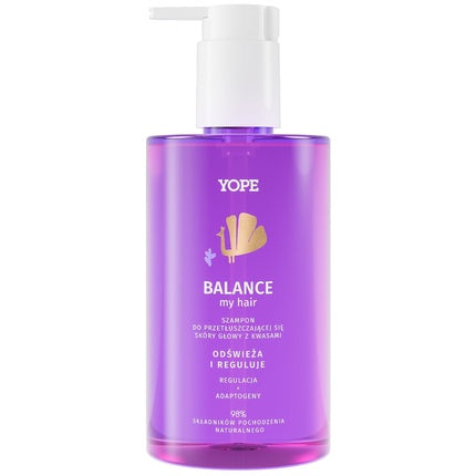 Yope Balance My Hair Shampoo For Oily Scalp With Acids 300ml
