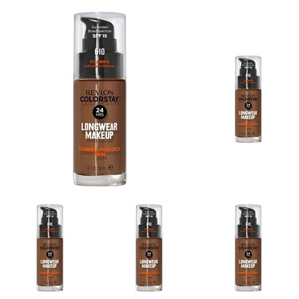 Revlon ColorStay Liquid Foundation for Combination and Oily Skin with SPF 15 Espresso 1oz