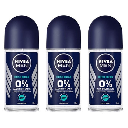 Nivea Fresh Ocean Men's Roll On Deodorant 1.7oz 50ml