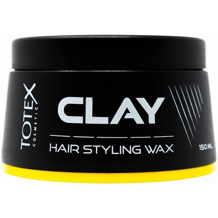 Totex Hair Men Styling Hair Clay Wax Strong Hold Texture Natural Messy Look Finish Coconut Scent 150ml