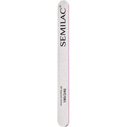 Semilac Straight Nail File 180/240 for Manicure and Pedicure - Smooths Natural and Acrylic Nails