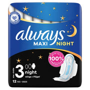 Always Always Maxi Night 12 S Feminine Hygiene Product