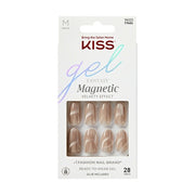 Kiss Gel Fantasy Magnetic Gel Nails Drama - 28 Pieces
