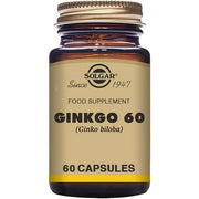 Solgar Super Ginkgo Full Potency Antioxidant & Nervous System Support 60 Vegetable Capsules