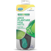 Scholl in-Balance Pain Relief Insoles Arch Support for Flat Foot Unisex Size M