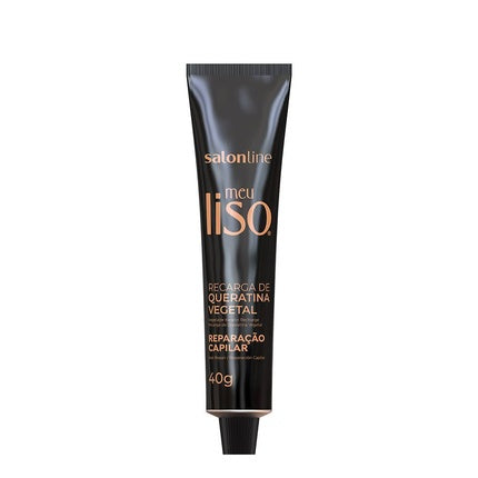 Salon Line Meu Liso Keratin Recharge Vegetable 2x40g - Professional Hair Care