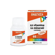 Marco Viti Farmaceutici Dailyvit 12 Vitamins 11 Minerals Dietary Supplement Multivitamin 60 Tablets