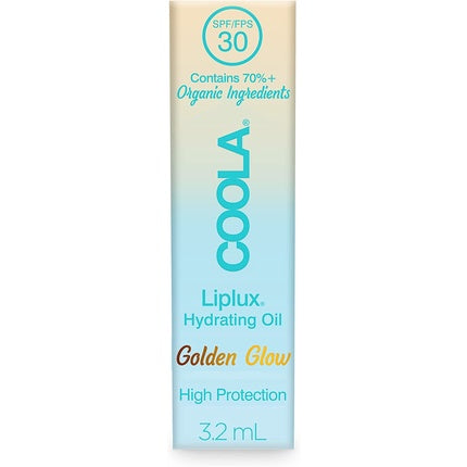 Coola SPF 30 Liplux Sunscreen Lip Oil with Camellia and Jojoba Oil 3.2ml
