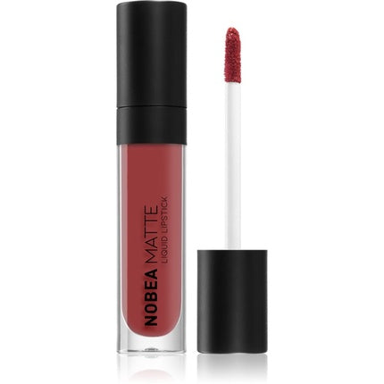 NOBEA Day-to-Day Matte Liquid Lipstick - Mulberry #M12, 7 ml