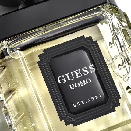 Guess Uomo After Shave for Men 3.4 Fl. Oz. Fresh & Elegant Fragrance