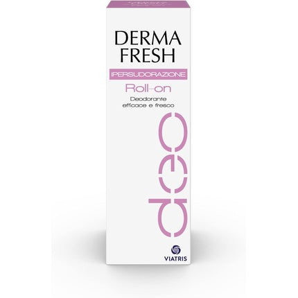 Dermafresh Hypersweating Roll-On Deodorant Fresh No Alcohol and Preservative to Regulate Excess Body Sweating 75ml