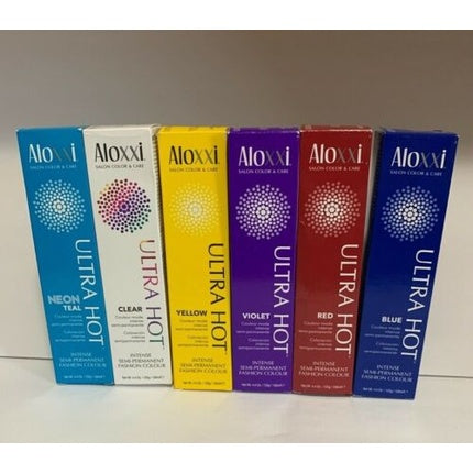 Aloxxi Ultra Hot Intense Semi-Permanent Fashion Haircolor 4.4oz - Choose Your Color