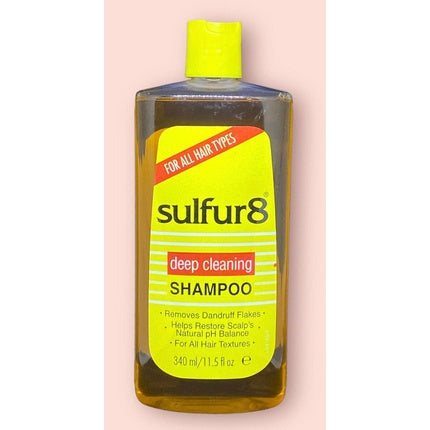 Sulfur 8 Anti-Dandruff Shampoo and Conditioner for Hair and Scalp
