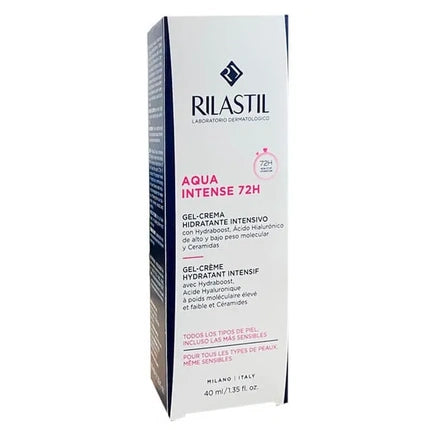 Rilastil Aqua Intense 72h Gel Intensive Moisturizing Cream 40ml
