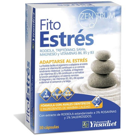 Ynsadiet Fitoestres 30cap Zentrum, 40 G