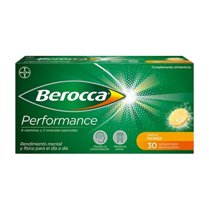 Berocca Berocca Performance 30 Effervescent Tablets Orange