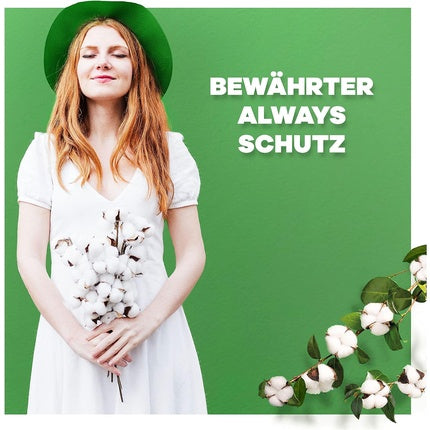 Always Ultra Cotton Protection Long with Wings