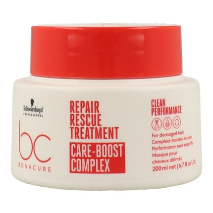Schwarzkopf Bonacure Repair Rescue Treatment Reconstructor Care Boost Complex 200 Milliliters