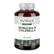 Nutralie Spirulina & Chlorella 180 Capsules