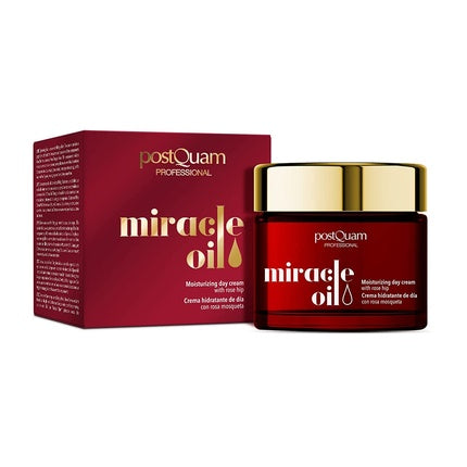 PostQuam Miracle Oil Face Cream Women's Day Cream with Rosehip Oil 50ml