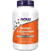 Now Foods Acetyl-L-Carnitine 500mg 200 Vcaps