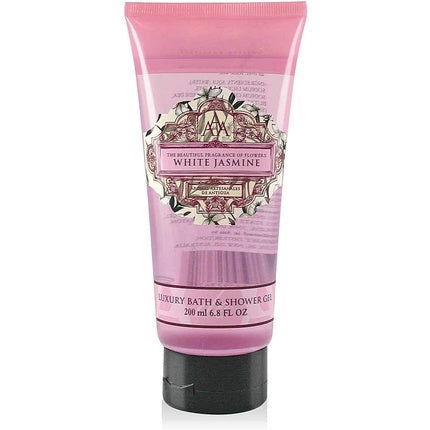 Aromas Artesanales De Antigua Bath and Shower Gel Gentle and Cleansing White Jasmine 200ml